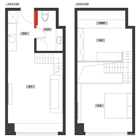 住宅设计|小户型LOFT单身公寓装修图大全