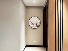 中式现代75㎡三居客厅2023装修图片