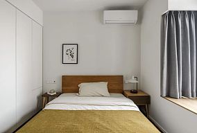 三居日式113㎡卧室2023装修装饰效果图