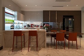 欧式豪华536㎡别墅豪宅厨房2023装潢设计效果图