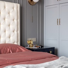 卧室床头柜5装修效果图140㎡纯软装招商·江湾城北欧