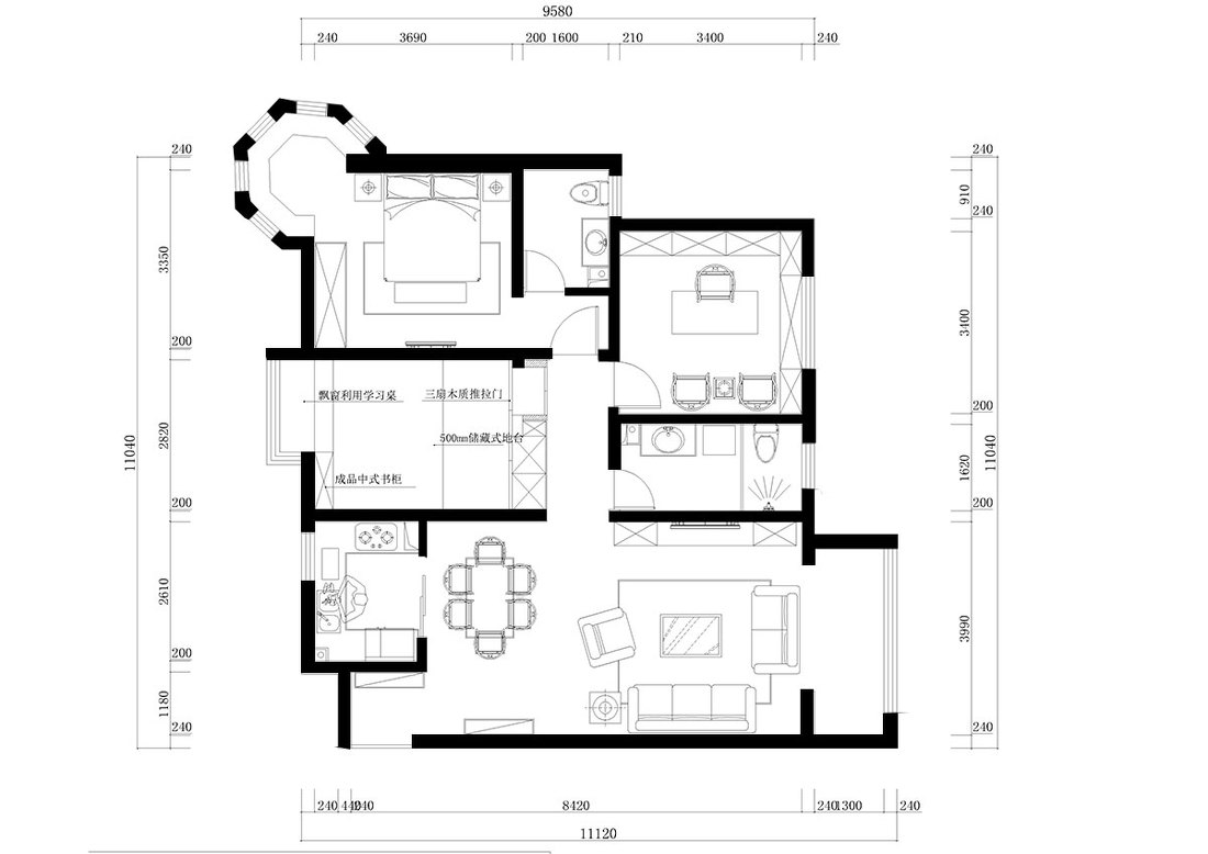 装修效果图美容美发店门头设计设计图片赏析