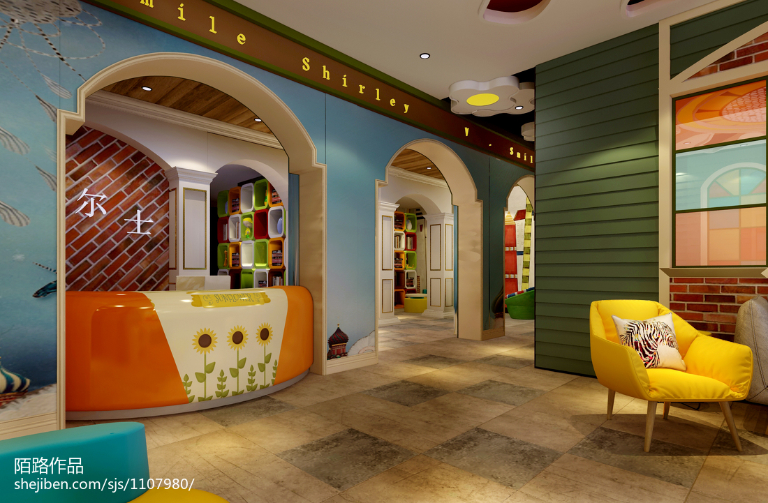 装修效果图复古风格咖啡厅设计图片赏析