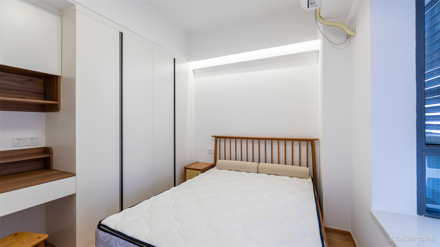 12w改造68㎡原木风儿童房扩容3㎡日式卧室设计图片赏析