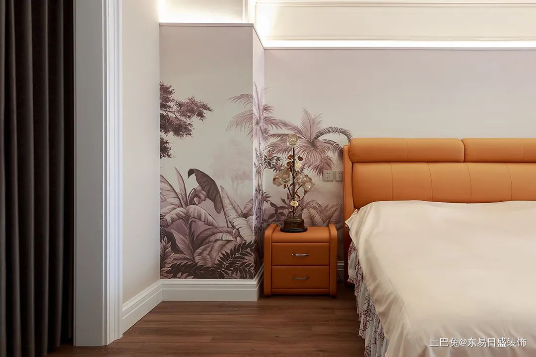 【实拍】475㎡简美别墅装修完工实景案例美式经典卧室设计图片赏析