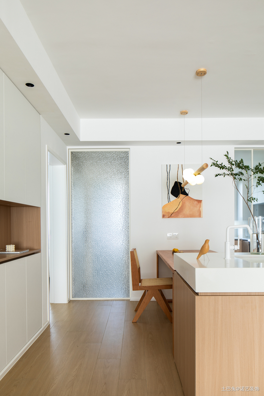 105平日式现代简约风打造温馨的住宅日式餐厅设计图片赏析