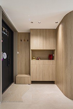 150㎡奶油风新居，双储物间收纳顶配！装修图大全