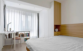 现代简约77㎡一居卧室2023装饰设计图