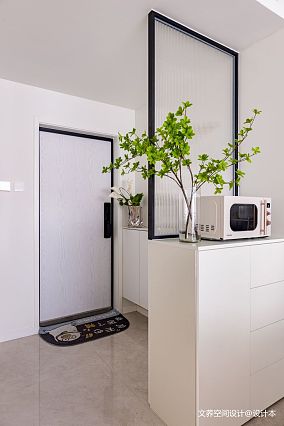 白色+木色为主调!两居室尽显现代温馨！装修图大全
