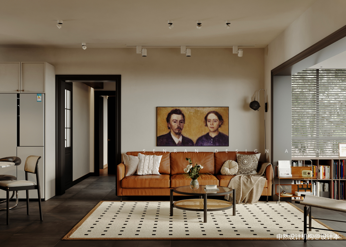 法式复古风生活在电影里的家其他客厅设计图片赏析